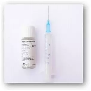 Liquide fumigène 10ml avec seringue 