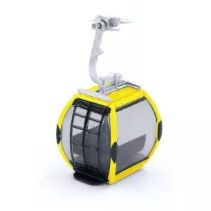 Télécabine Œuf Oméga IV 8 Jägerndorfer 82002 - HO 1/87 - jaune
