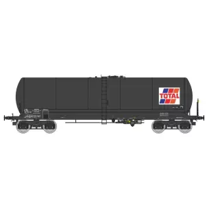 Total REE Tank Car Models WB592 ANF long - HO 1/87 - SNCF - EP V / VI