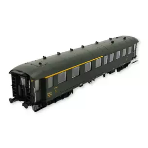 Voiture voyageurs Ex-Allemande "Bastille" REE Modèles VB36109 - HO 1/87 - SNCF - EP III