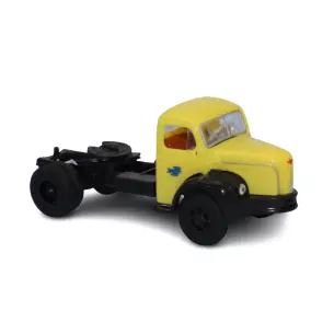 Tracteur Berliet TLR8 La Poste, livrée jaune SAI 2554.1 - HO : 1/87 -