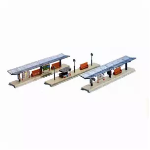 Ensemble de 3 quais FALLER 222119 - HO 1/87