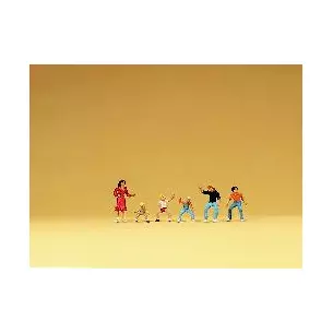 Enfants sur manège