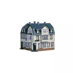 Pub avec habitation d'angle HO 1/87