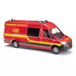 Véhicule Mercedes Sprinter, pompiers Dortmund BUSCH 52616 - HO 1/87