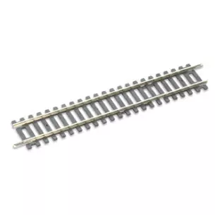 Rail droit 168 mm traverses bois Peco ST200 - HO : 1/87 - Code 100
