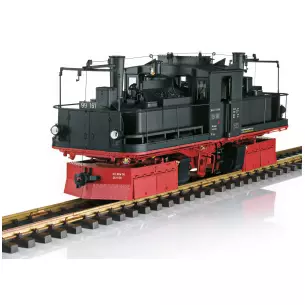 Locomotive à vapeur 99 161 LGB 26254 - G 1/22.5 - DR - EP III - Édition anniversaire