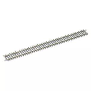 Rail droit 335 mm traverses bois Peco ST201 - HO : 1/87 - Code 100