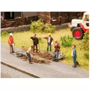 Mini boîte de décors "Chantier" NOCH 14213318 - N 1/160