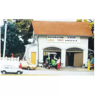 Atelier de réparation de machines agricoles 