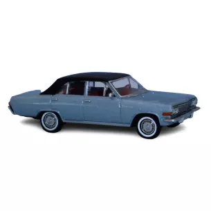 Voiture Opel Diplomat A, bleu métallisé-toit noir BREKINA 20761 HO