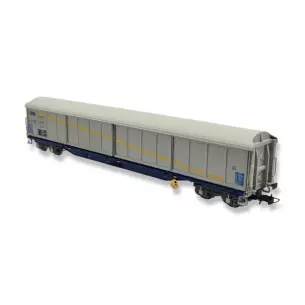 Wagon à parois coulissantes Jouef 6245 - Habis Volvic - HO : 1/87 - SNCF - EP V
