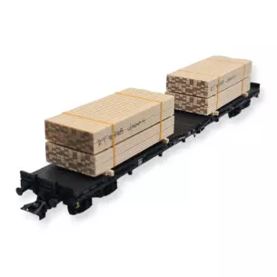 Wagons à ranchers Rs 684 MARKLIN 47151 - HO 1/87 - DB-AG - EP VI
