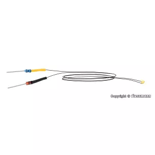 Lot de 5 LED Blanc chaud avec câbles soudés VIESSMANN 3560 - Toutes échelles