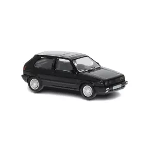 Voiture VW (Volkswagen) Golf II GTI Noire métallisée PCX 870305 - HO 1/87