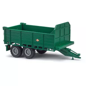 Progress T 088 remorque, couleur vert Busch 53801 - HO 1/87