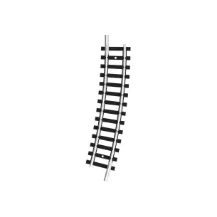 Curved track Minitrix R2a radius 261.8 mm 15° - N : 1/160 - code 80 - 14911