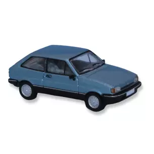 Voiture Ford Fiesta MK II PCX 870279 - HO 1/87 - bleu clair métallisé