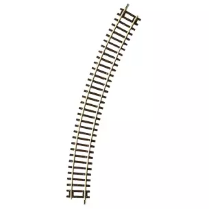 Curved rail 30° Roco 42424 - R4 481,2 mm - HO : 1/87 - Code 83