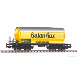 Butan Gasa" tank car, yellow Piko 58988 - HO : 1/87 - FS - EP III