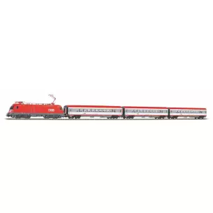 Set de départ Piko 97947 Train voyageurs "Taurus" - HO 1/87 - ÖBB - EP V