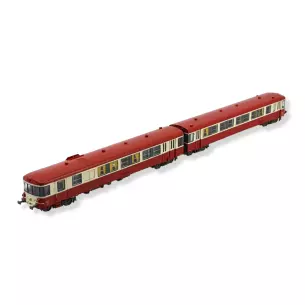 Autorail EAD X-4502 et remorque "Marseille" REE MODELES NW169 - SNCF - N 1/160