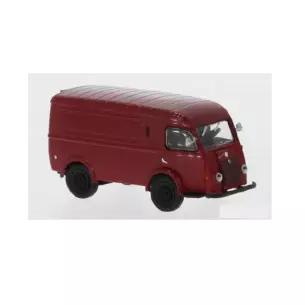 Camionnette Renault Goélette livrée rouge rubis SAI 3701 - HO : 1/87 - EP III