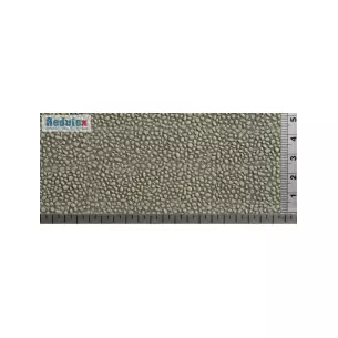 Plaque de décors Redutex 087CR111 - HO : 1/87 - Pavé gris