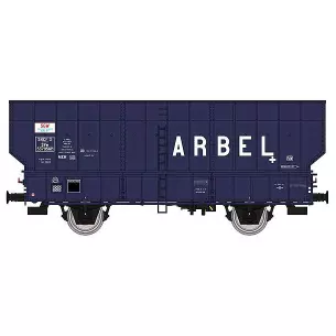 Wagon à essieux Coke ARBEL livrée gris