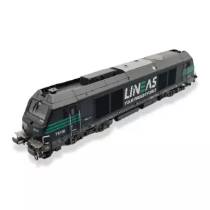 Diesel Locomotive BB 75110 LINEAS DCC SON OS.KAR 7501DCCS - HO 1/87 - EP VI