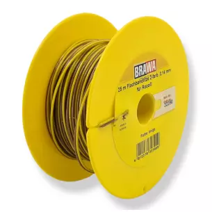 Bobine de câble Brawa 32390 - jaune / marron - pour Roco