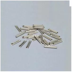 Sachet de 24 éclisses métalliques
