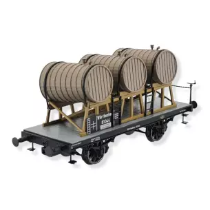 Wagon-latrine BRAWA 47723 - KWSt.E - HO 1/87 - EP I