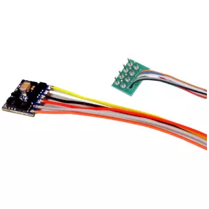 Décodeur LokPilot V5 micro Esu 59810 - N / TT - 8 broches - pour locomotive