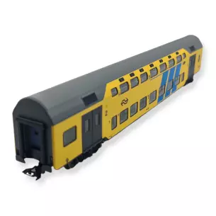 Voiture 2 niveaux DDM2/3-ABv 1ère/2nd classe MARKLIN 43577 - NS - HO 1/87 - EP V