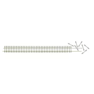 Construction kit for concrete sleeper track