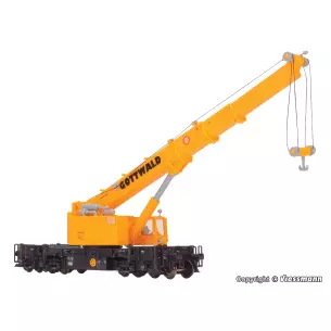 Grue Télescopique GOTTWALD GS 100.06 T KIBRI 12502 - HO 1/87