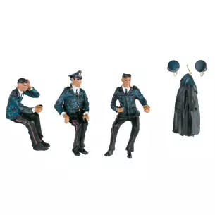 Set of 3 characters "Cheminots" Marklin 56407 - I : 1/32 - EP III / IV