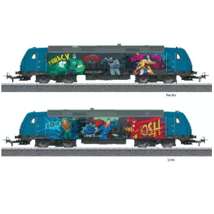 TRAXX superhero locomotive Digital Sound - HO 1/87 - Märklin 36656