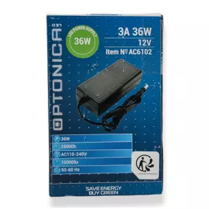 Transformateur 3A 36W  AC110-240V - 50-60Hz Magnorail 53451-SP
