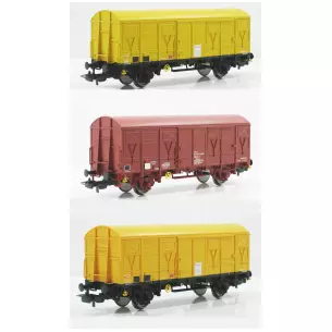 Set of 3 TSO boxcars