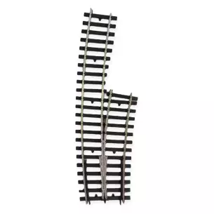 Aiguillage à droite Marklin 59086 - rayon 1394/1550 mm - I 1/32 - DC - 2 rails