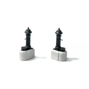 Lot de 2 fontaine à eau | 87Train 221040 | HO 1/87