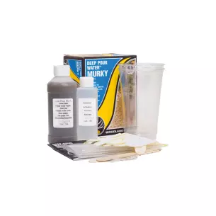 "Deep Pour Water" création d'eau trouble - WOODLAND Scenics CW4511