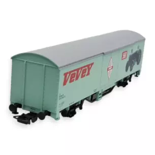 Wagon couvert "Hürlimann" - Piko 54306 - HO 1/87 - CFF - EP III