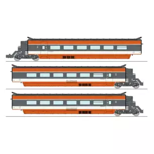 Set complémentaire TGV PSE REE Modèles TGV002 - HO 1/87 - SNCF - EP IV