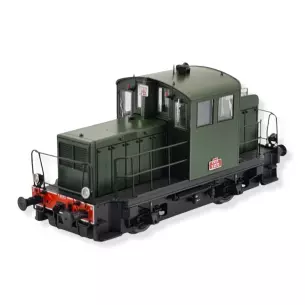 Locotracteur diesel Y-6573 vert et rouge EPM 123314 - HO - 1/87 - Ep IIIB