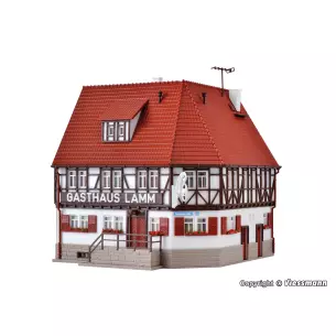 Maquette Restaurant Vollmer 43645 - HO 1:87 - 142 x 132 x 140 mm