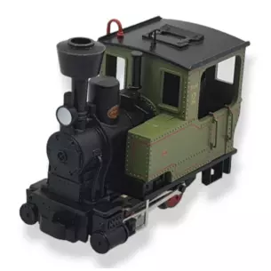 Locomotive à vapeur Stainz Minitrains 5042 - HOe 1/87 - noire et verte