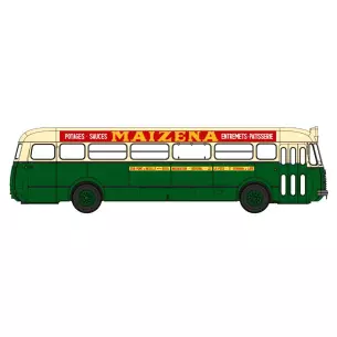 Autocar R4190 Vert et crème RATP Ligne 258 Publicité "Maïzéna" (75)